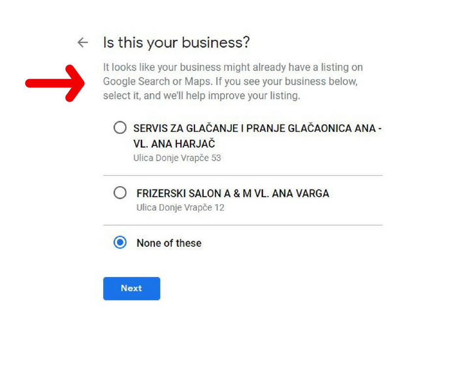 my business on google 