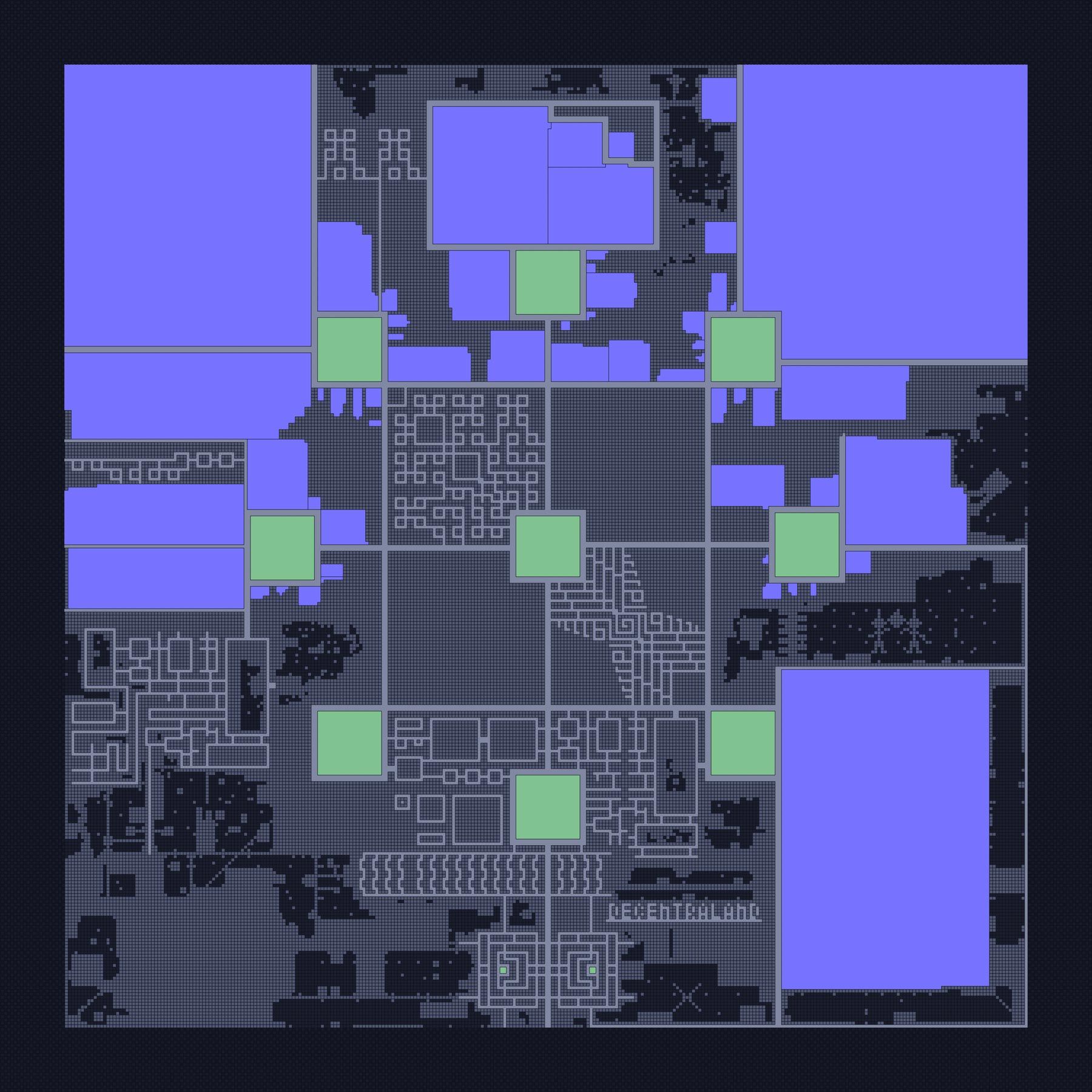 Decentraland - parcel overview - Async Labs non-fungible tokens