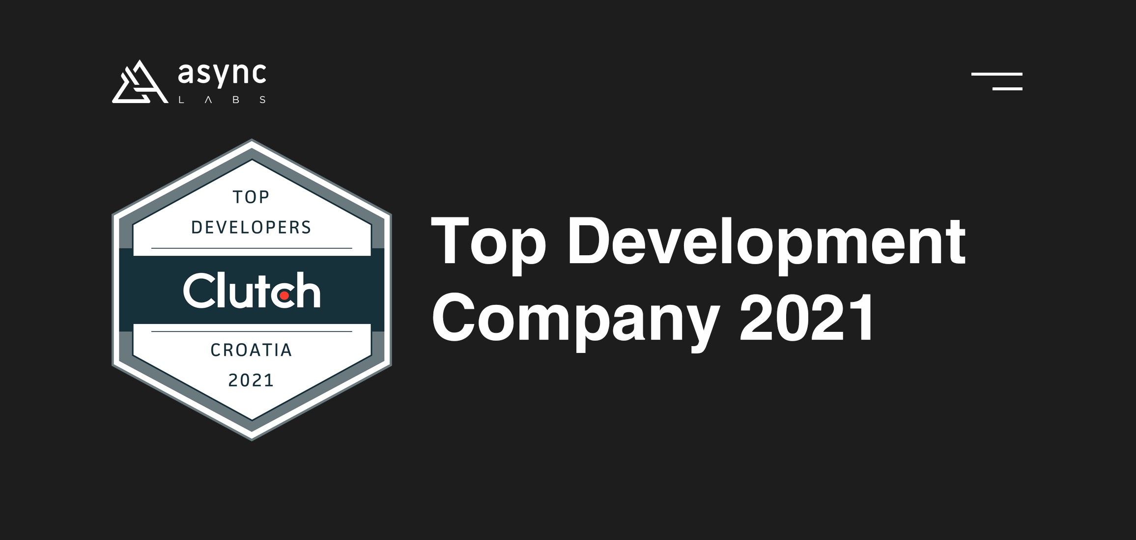 Async Labs Recognized as Top Development Company in 2021 Clutch Leader ...