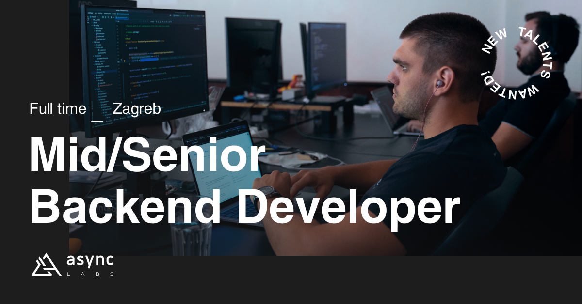 We’re hiring a Mid/Senior Backend Developer - Async Labs - Software ...