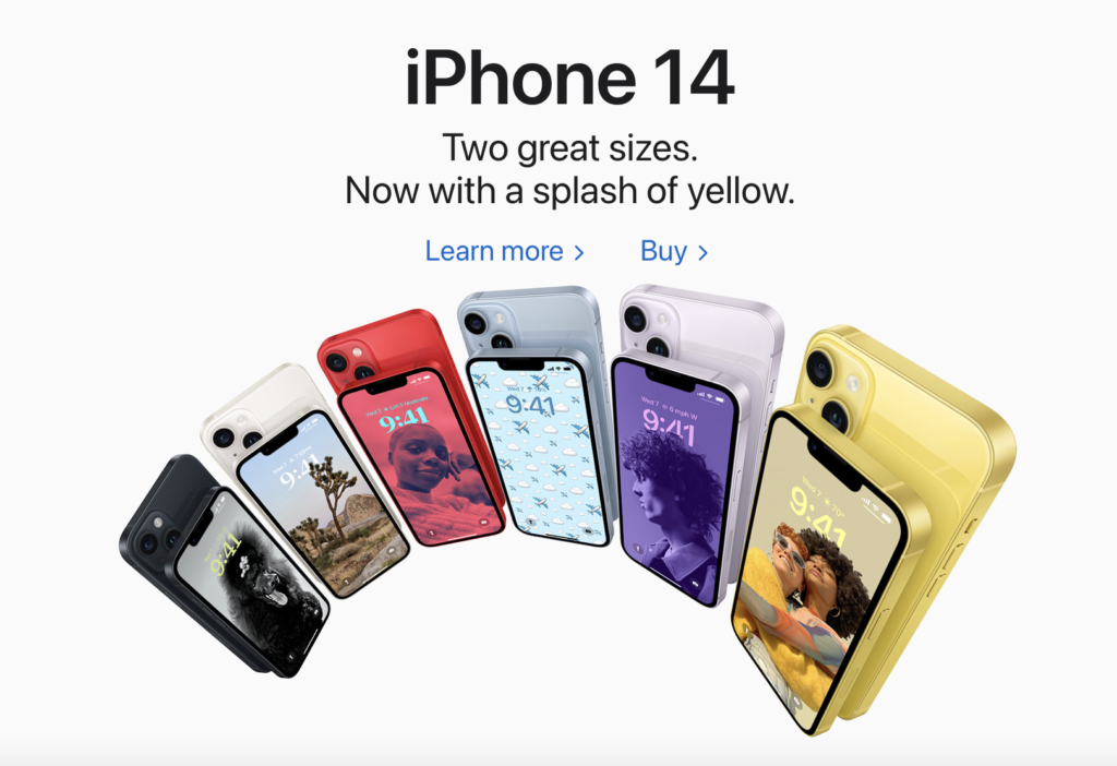 apple example for ux writing