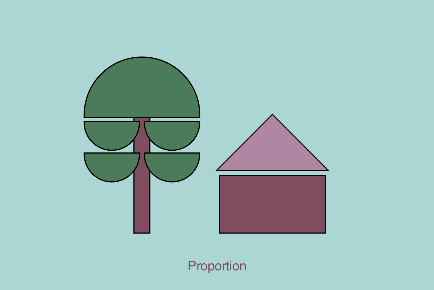 design principles, proportion 